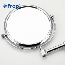 Косметическое зеркало FRAP F6106 Хром (с увеличением)